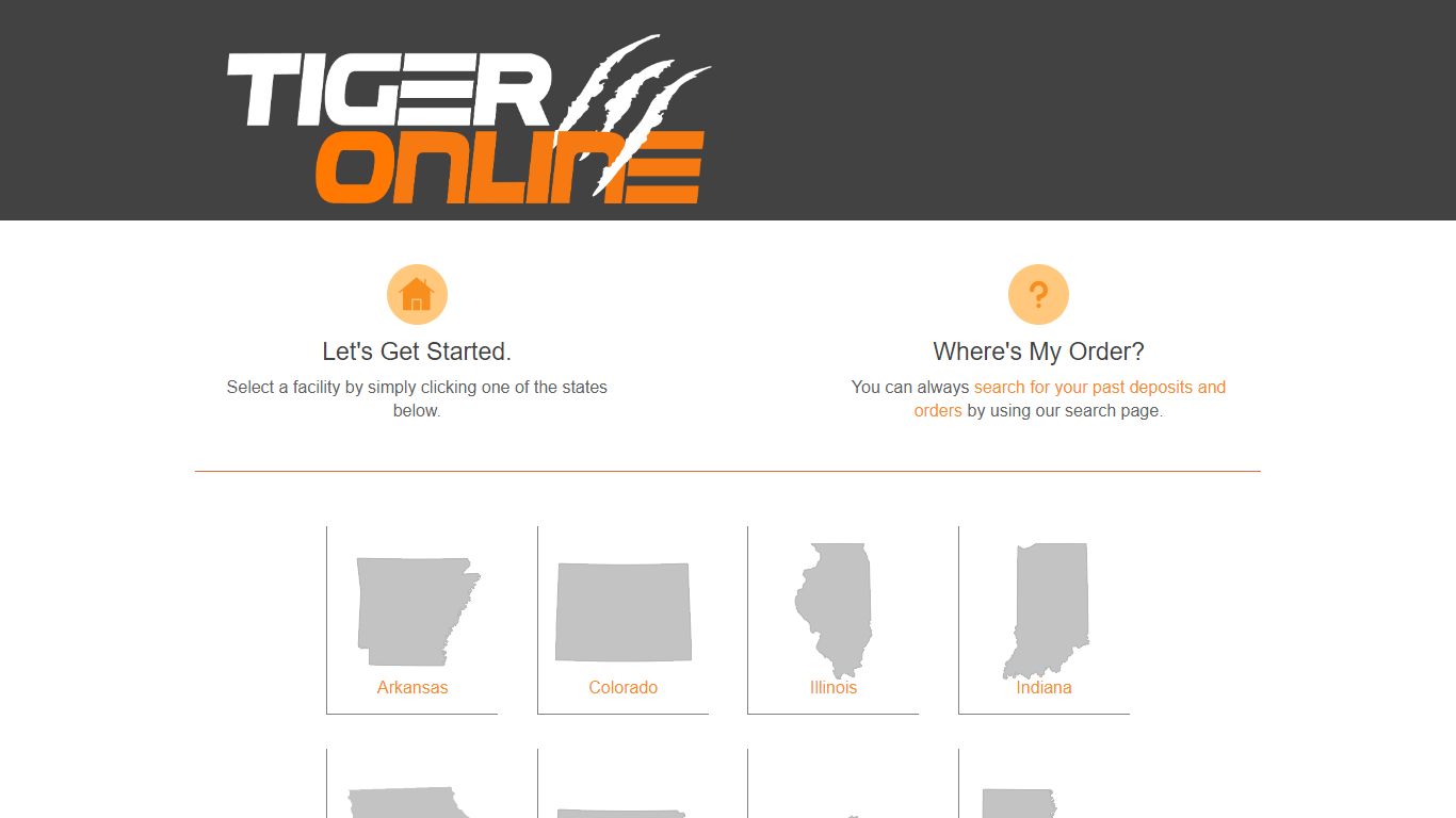 Tiger Commissary - Online Services - Tiger Correctional Services